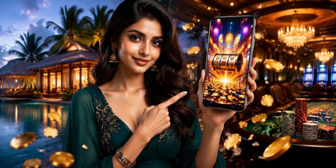সেন্ট মার্টিনে বাংলাদেশি মডেলের সাথে স্লট গেম পুরস্কারের দৃশ্য